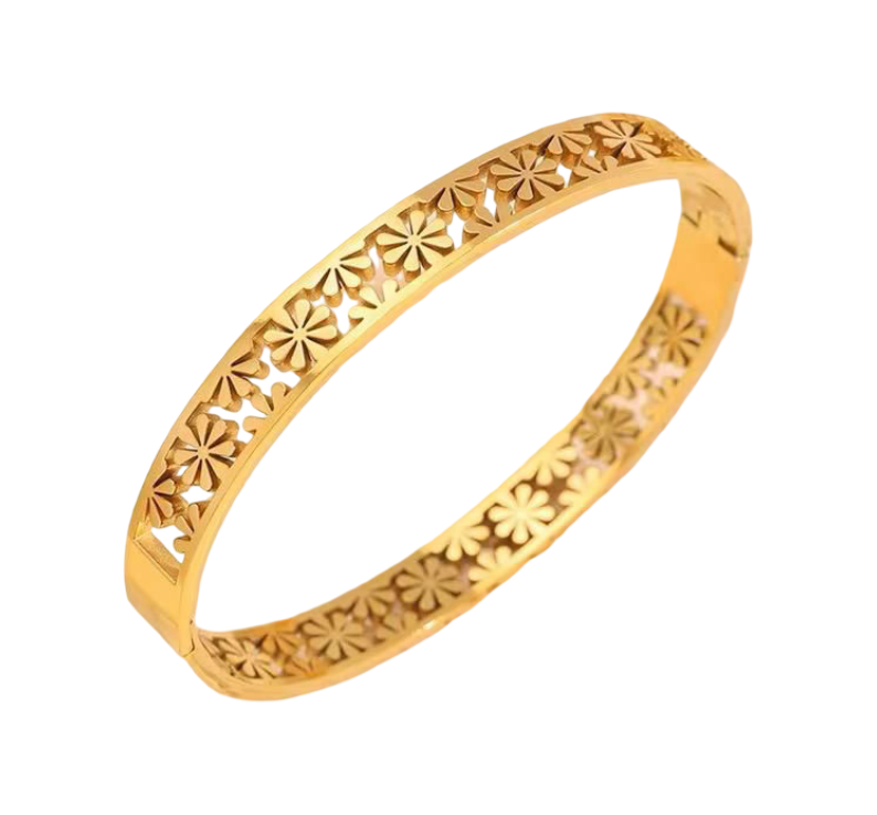 Daisy Flower Bangle