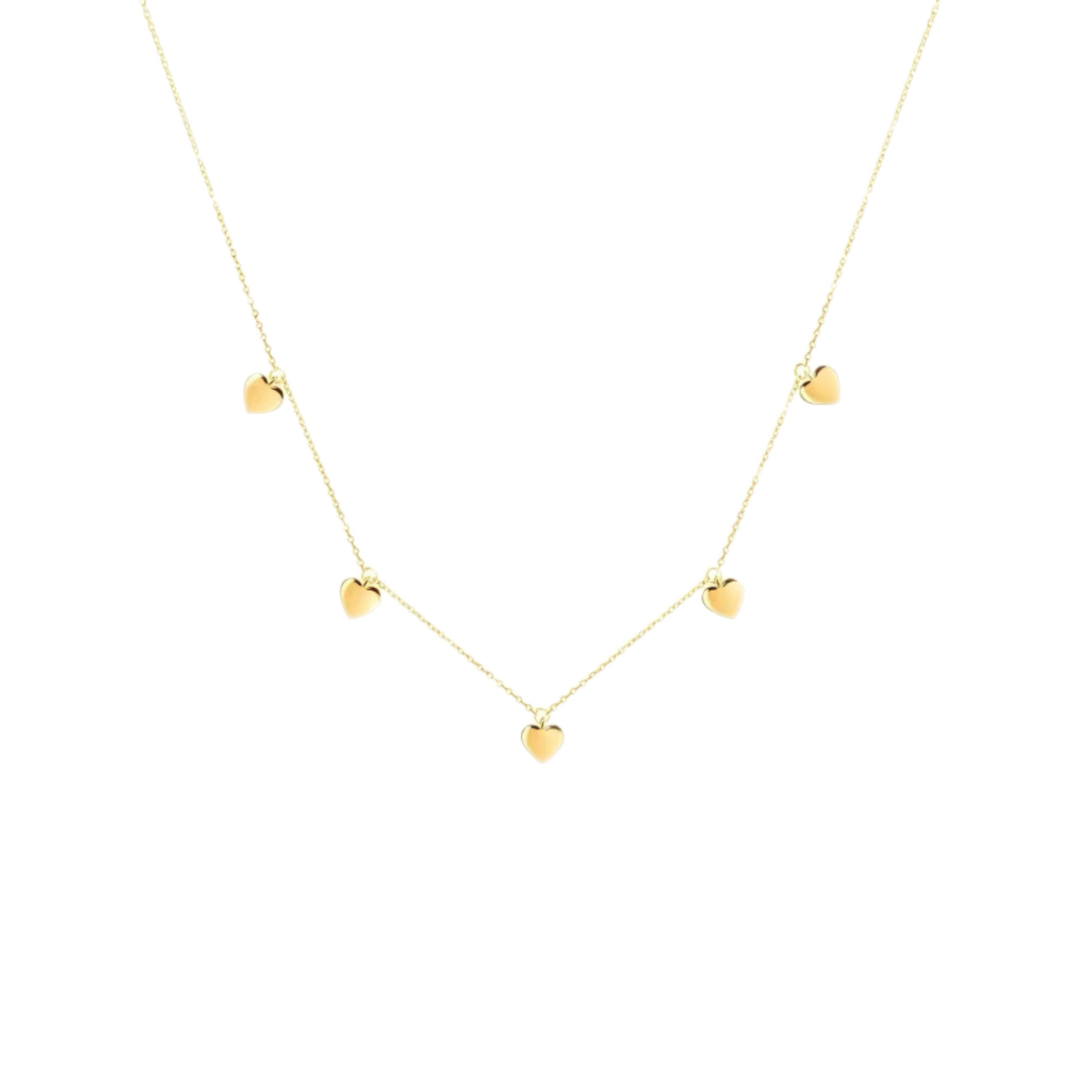 Tiny Hearts Necklace