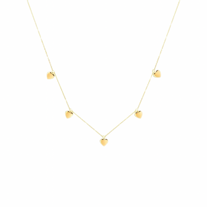Tiny Hearts Necklace