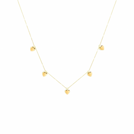 Tiny Hearts Necklace