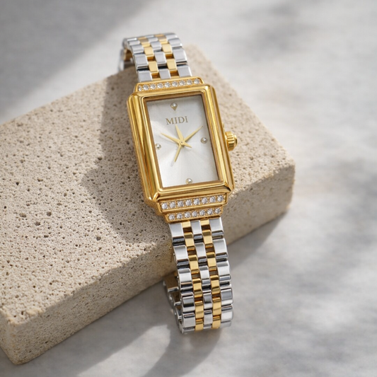 MIDI Mini Two-tone (White Dial)