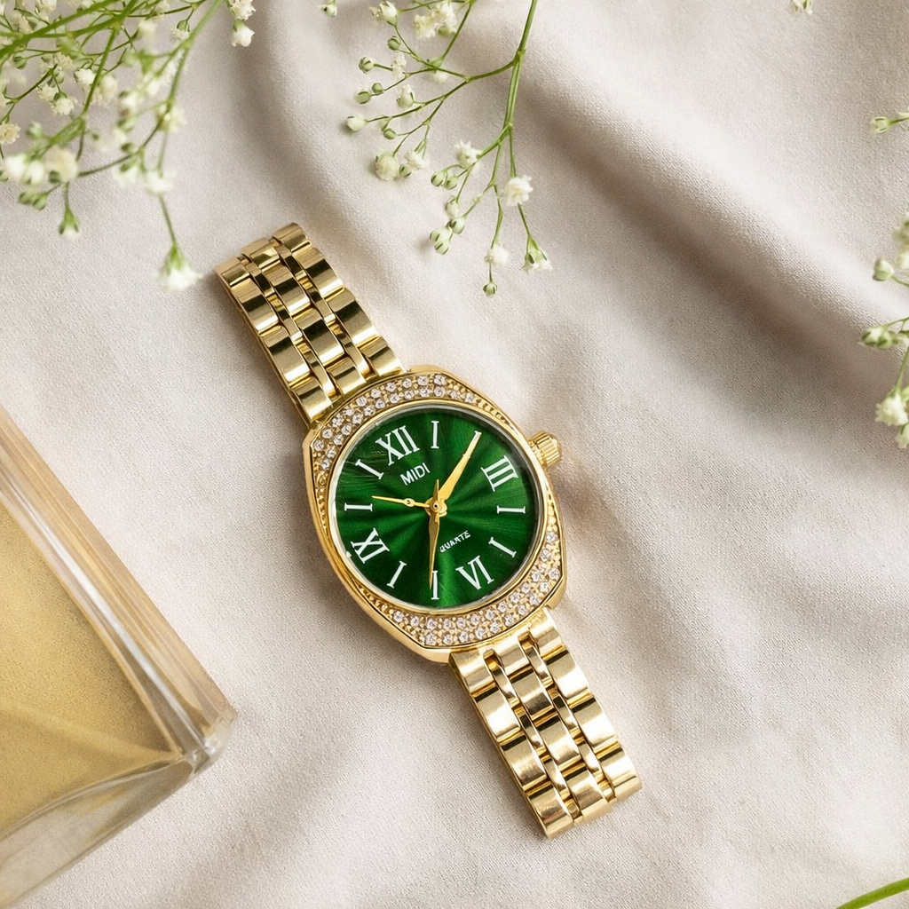 Midi Green Watch