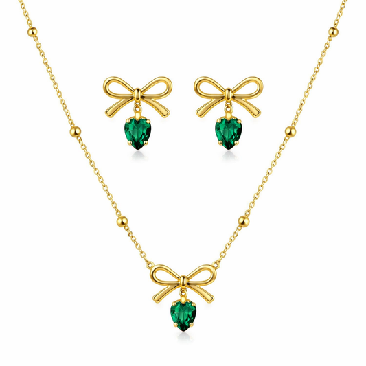 Green Bow Set