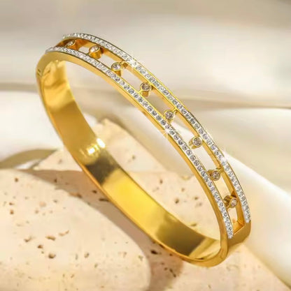 Jaune Zircon Bangle