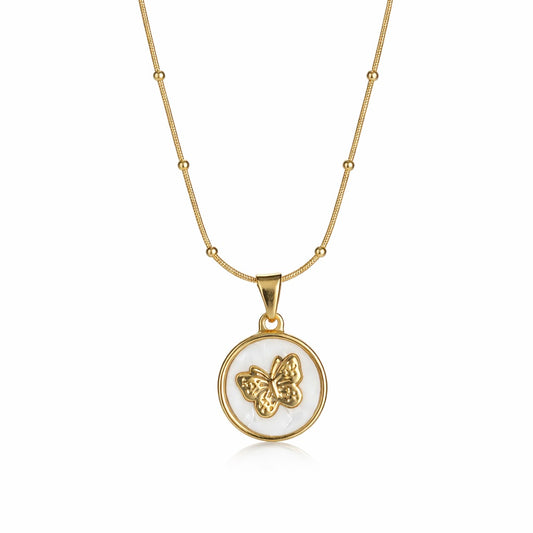Butterfly charm Necklace