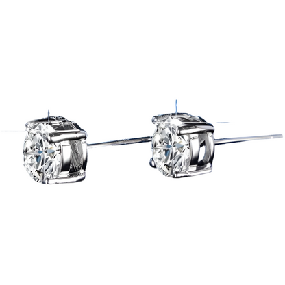 Silver Mini Zircon Stud