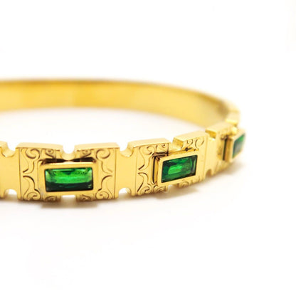 Emerald Stone Bracelet