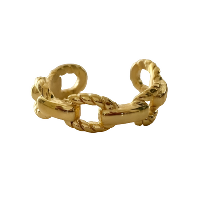 Chain Twist Ring