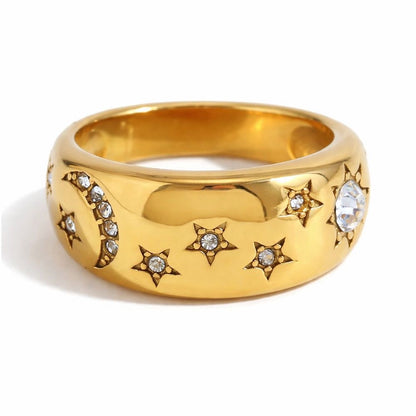 Luna Star Ring