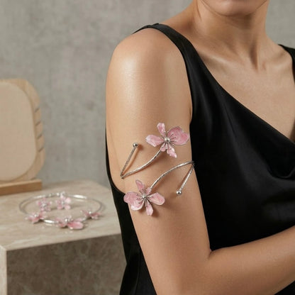 Pink Petalia Arm Cuff