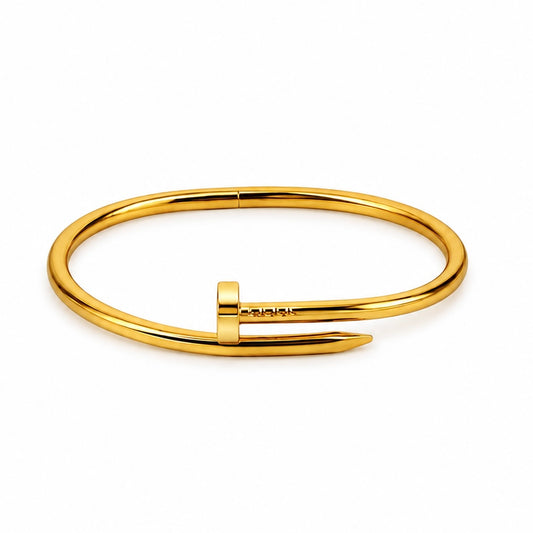 Golden Nail Bracelet