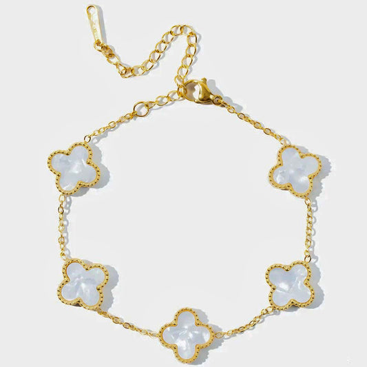 White Clover Bracelet