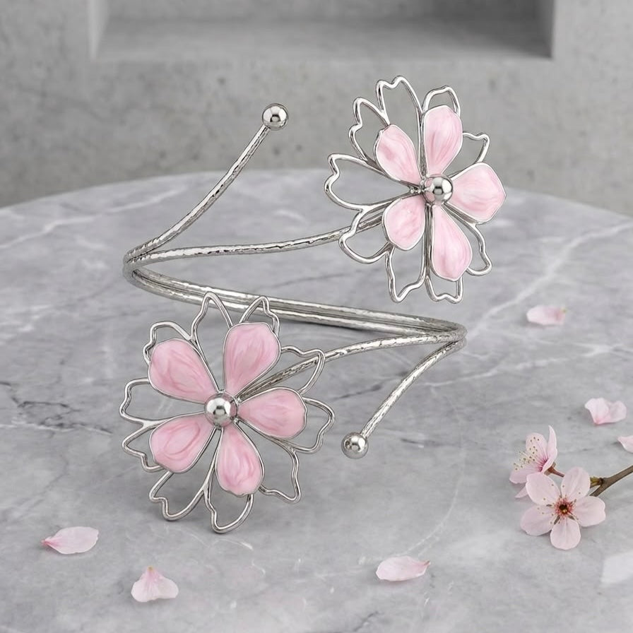 Pink Petalia Arm Cuff