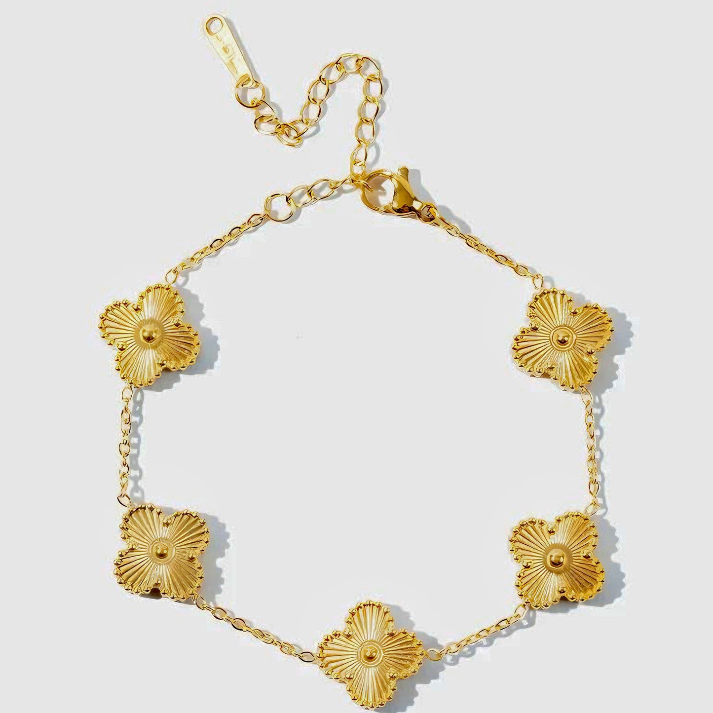 Golden Clover Bracelet