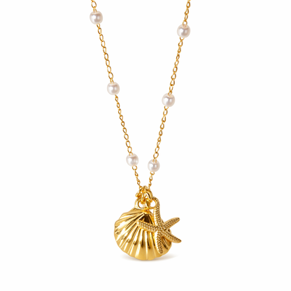 Starfish Shell Necklace