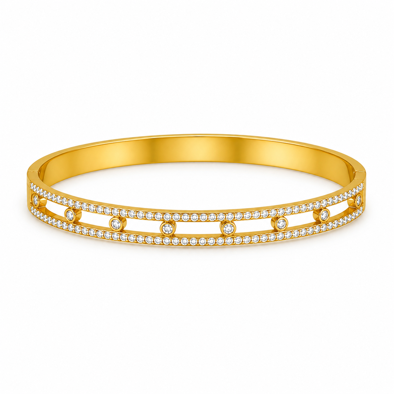 Jaune Zircon Bangle