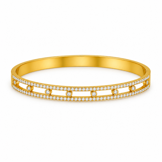 Jaune Zircon Bangle