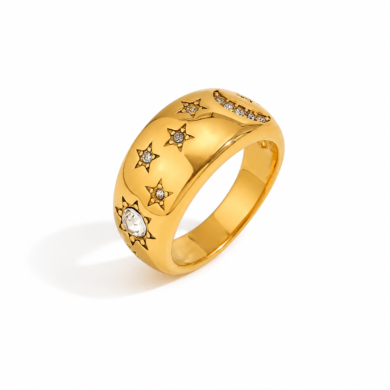 Luna Star Ring