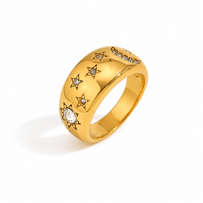 Luna Star Ring