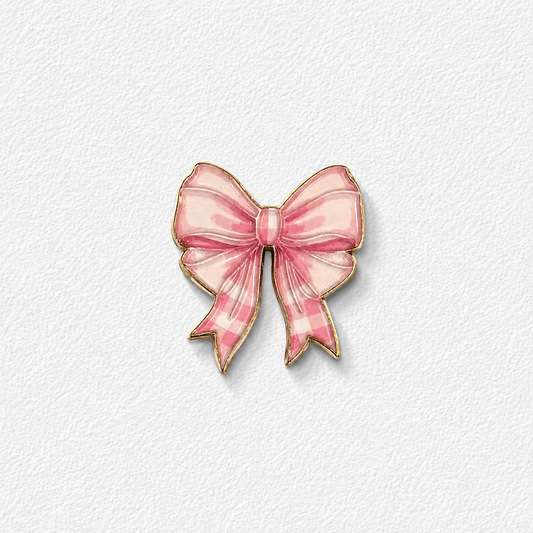 Pink Bow Charm
