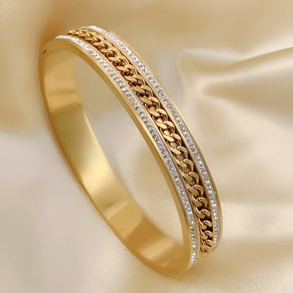 Chain Pattern Bangle