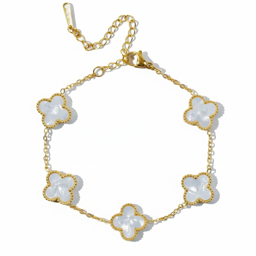 White Clover Bracelet