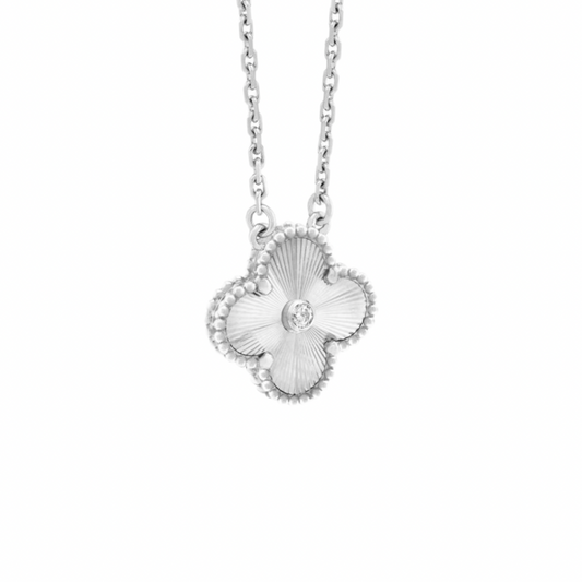 Silver Clover Necklace