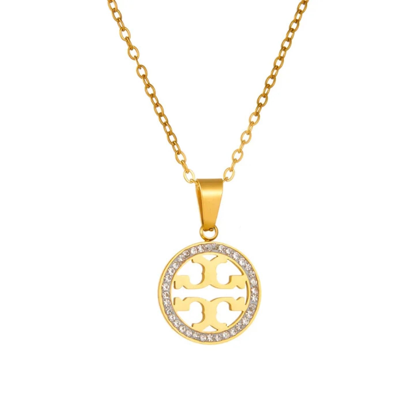 Studded Tory Necklace