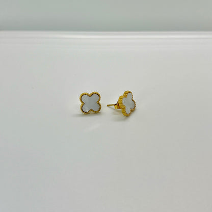 White Clover Earring